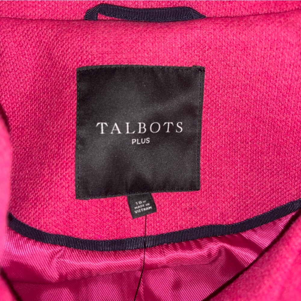 Talbots Wool Coat size 18 NWT - Picture 6 of 12
